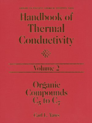 cover image of Handbook of Thermal Conductivity, Volume 2